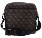 GUESS Torino Top Zip Crossbody Flat Brown / Ochre