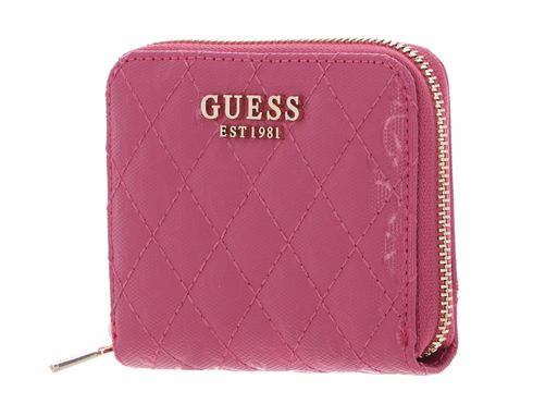 GUESS Yarmilla SLG Zip Around Wallet S Mulberry