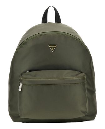 GUESS Venezia Backpack With Front Pocket Military Green