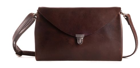 HAROLD'S Fold Handbag Clutch M Brown