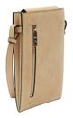LIEBESKIND BERLIN Hilla Nubuk Mobile Pouch Beige LIEBESKIND BERLIN Hilla Nubuk Mobile Pouch Beige