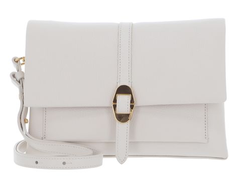 COCCINELLE Dorian Handbag Grained Leather Lambskin White