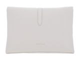 COCCINELLE Dorian Handbag Grained Leather Lambskin White