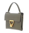 COCCINELLE Arlettis Signature Handbag Grained Leather Laurel Green