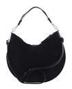 COCCINELLE Sunup Handbag Suede Leather Noir COCCINELLE Sunup Handbag Suede Leather Noir