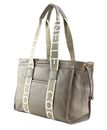 COCCINELLE 2Day Signature Handbag Grained Leather Warm Taupe