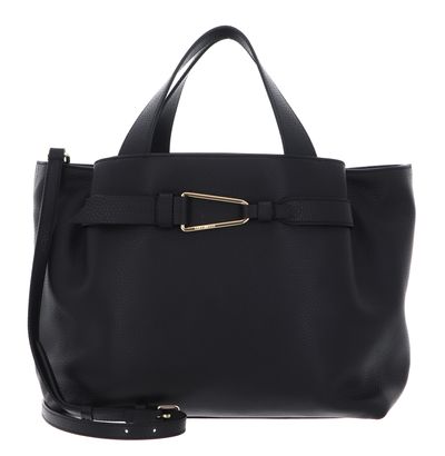 COCCINELLE Malory Handbag Grained Leather Noir