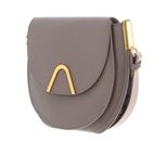 COCCINELLE Sunup Handbag Double Grainy Leather Warm Taupe / Rosette