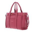 COCCINELLE 2Day Signature Handbag Grained Leather Rosewood