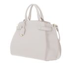 COCCINELLE Kliche Handbag Grained Leather Lambskin White