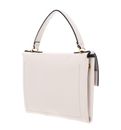 COCCINELLE Arlettis Signature Handbag Grained Leather Lambskin White