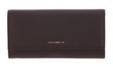 COCCINELLE Metallic Soft Wallet Fondant Brown COCCINELLE Metallic Soft Wallet Fondant Brown