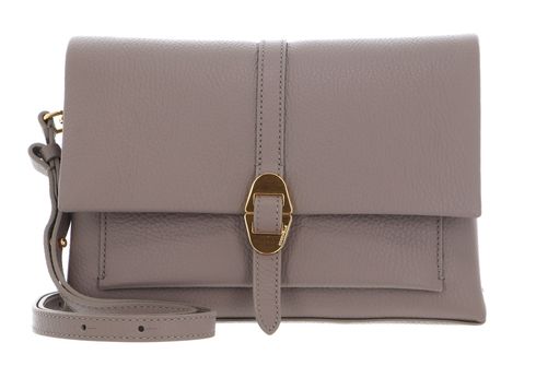 COCCINELLE Dorian Handbag Grained Leather Warm Taupe