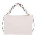 COCCINELLE Boheme Grana Double Hand Bag Lambskin White / Laurel Green