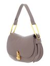 COCCINELLE Magie Soft Shoulderbag Grained Leather Warm Taupe