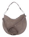 COCCINELLE Sunup Handbag Suede Leather Warm Taupe