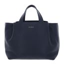 COCCINELLE Malory Handbag Grained Leather Midnight Blue COCCINELLE Malory Handbag Grained Leather Midnight Blue