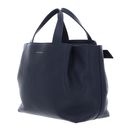 COCCINELLE Malory Handbag Grained Leather Midnight Blue COCCINELLE Malory Handbag Grained Leather Midnight Blue