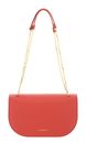 COCCINELLE Dew Handbag Grained Leather Grenadine Red