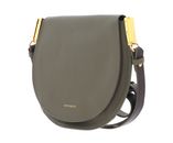 COCCINELLE Sunup Handbag Double Grainy Leather Laur. Gr / Fond. Br