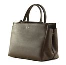 COCCINELLE Arlettis Signature Handbag Grained Leather Fondant Brown COCCINELLE Arlettis Signature Handbag Grained Leather Fondant Brown