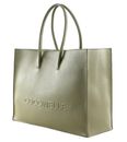 COCCINELLE Maxi Log Handbag Grained Leather Laurel Green COCCINELLE Maxi Log Handbag Grained Leather Laurel Green