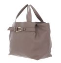 COCCINELLE Malory Handbag Grained Leather Warm Taupe