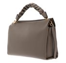 COCCINELLE Boheme Grana Double Hand Bag Warm Taupe / Rosette