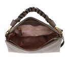 COCCINELLE Boheme Grana Double Hand Bag Warm Taupe / Rosette