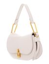 COCCINELLE Magie Soft Shoulderbag Grained Leather Lambskin White