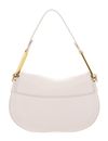 COCCINELLE Magie Soft Shoulderbag Grained Leather Lambskin White