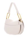 COCCINELLE Magie Soft Shoulderbag Grained Leather Lambskin White