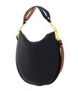 COCCINELLE Sunup Handbag Double Grainy Leather Noir / Cuir