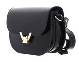 COCCINELLE Dew Shiny Calf Leather Handbag Noir