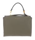 COCCINELLE Arlettis Signature Handbag Grained Leather Laurel Green