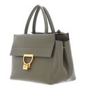 COCCINELLE Arlettis Signature Handbag Grained Leather Laurel Green COCCINELLE Arlettis Signature Handbag Grained Leather Laurel Green