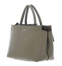 COCCINELLE Arlettis Signature Handbag Grained Leather Laurel Green COCCINELLE Arlettis Signature Handbag Grained Leather Laurel Green