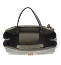COCCINELLE Arlettis Signature Handbag Grained Leather Laurel Green COCCINELLE Arlettis Signature Handbag Grained Leather Laurel Green