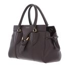 COCCINELLE York Handbag Grained Leather Fondant Brown