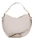 COCCINELLE Sunup Handbag Double Grainy Leather Lambskin White / Laurel Green