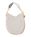 COCCINELLE Sunup Handbag Double Grainy Leather Lambskin White / Laurel Green