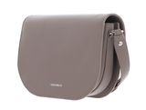 COCCINELLE Dew Crossbody Grained Leather Warm Taupe COCCINELLE Dew Crossbody Grained Leather Warm Taupe