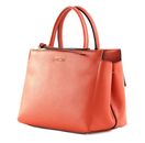 COCCINELLE Arlettis Handbag Grained Leather Grenadine Red COCCINELLE Arlettis Handbag Grained Leather Grenadine Red