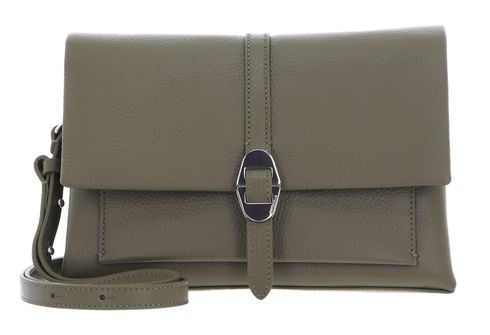 COCCINELLE Dorian Handbag Grained Leather Laurel Green