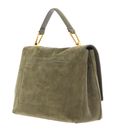 COCCINELLE Liya Suede Handbag Laurel Green / Laurel Green