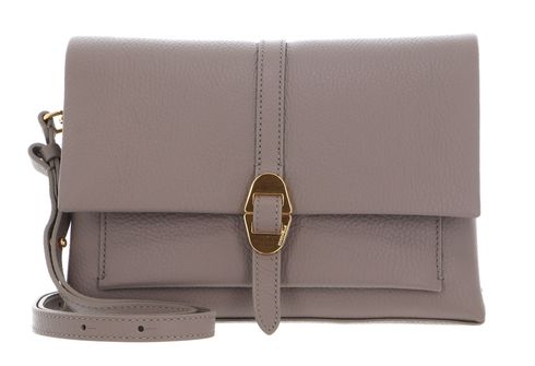COCCINELLE Dorian Handbag Grained Leather Warm Taupe
