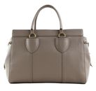 COCCINELLE York Handbag Grained Leather Warm Taupe