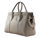 COCCINELLE York Handbag Grained Leather Warm Taupe
