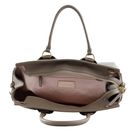 COCCINELLE York Handbag Grained Leather Warm Taupe