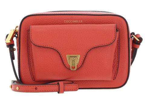 COCCINELLE Beat Soft Crossbody Bag Grenadine Red